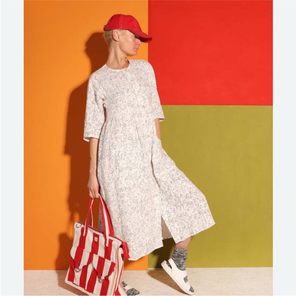 L.F. Markey Sammy Dress in Squiggles SZ US 8 EUC